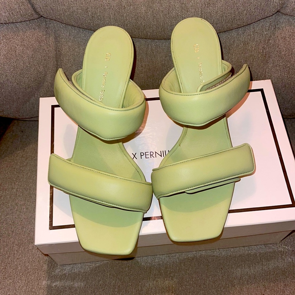 Gia Borghini Pernille Leather Sandals